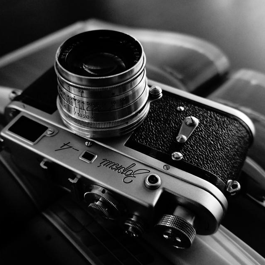 Vintage Camera representing broadcasting
